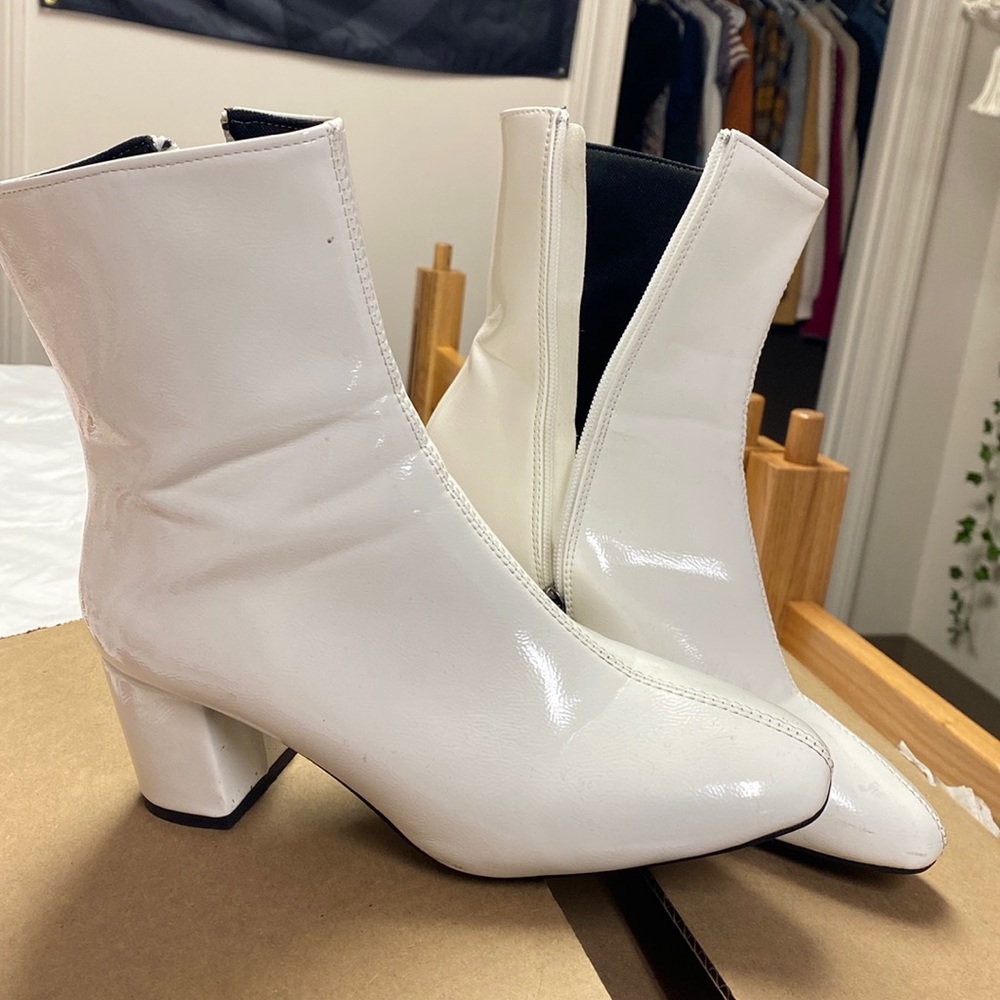 White boots